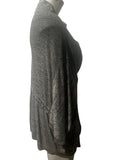 LULULEMON Breeze Easy Cardigan Wrap in Heathered Grey Size 6 Approximately*