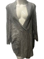 LULULEMON Breeze Easy Cardigan Wrap in Heathered Grey Size 6 Approximately*