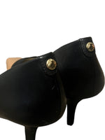 MICHAEL KORS Beige & Black Leather Heels (Low Heel) Size 7M *Like New