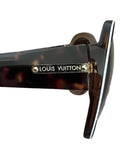LOUIS VUITTON Acetate Tri-Color Angelica Sunglasses Z0519W in Black/White/Tortoise
