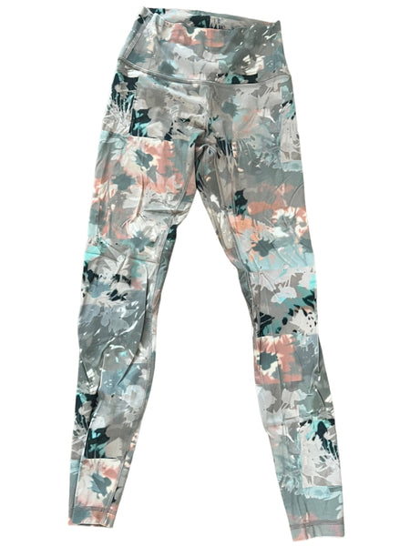 Lululemon Stretch High-Rise Jogger Linear Tempo Jacquard Silver Drop Vapor  Gray Size 4 - $40 - From Galore