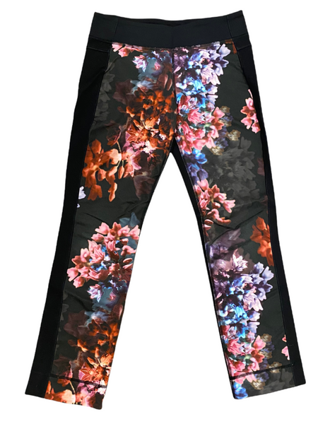 Lululemon floral printed cropped leggings size 6