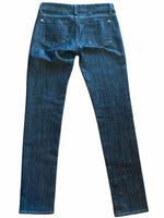 Fidelity Scoop Low Rise Skinny Jeans in Viper Rinse (Dark) 28