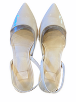 Louise et Cie Patent Leather Nude Kitten Heels 8M