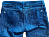 Fidelity Scoop Low Rise Skinny Jeans in Viper Rinse (Dark) 28