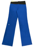 LULULEMON Beaming Blue Astro Flare Pants Size 6R (Regular Inseam)