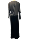 TART COLLECTIONS NWT $150.00 Soft & Stretchy Knit Full Length Oversized Dress Size Medium M (more of a Large)