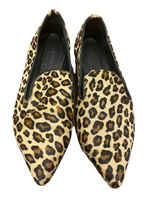 SFW $129.00 Amalfi Leather Pointy Toe Flats Size 6.5