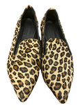 SFW $129.00 Amalfi Leather Pointy Toe Flats Size 6.5