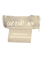 AERIE Grey Cowl / Turtleneck Knit Sweater (Long Fit) Size Medium M